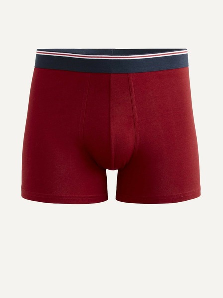 Celio Červené pánske boxerky Celio Mike