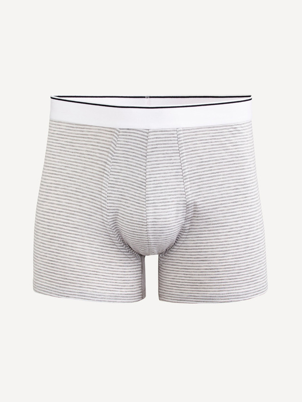 Celio Svetlošedé pánske boxerky Celio Mitch