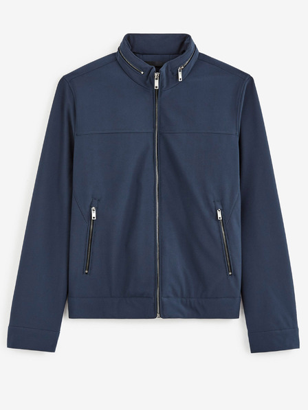 Celio Tmavomodrá pánska nepremokavá bunda Celio Cuprado