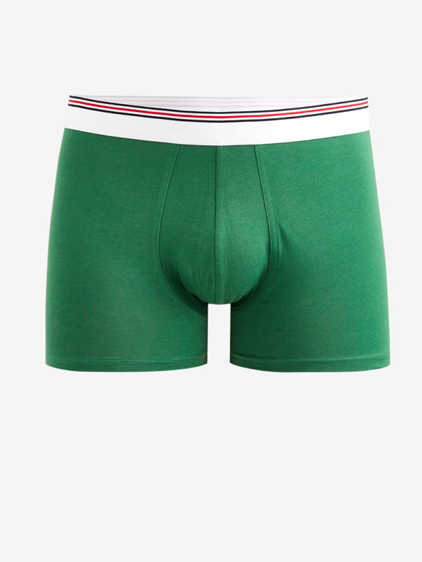 Celio Zelené pánske boxerky Celio Mike