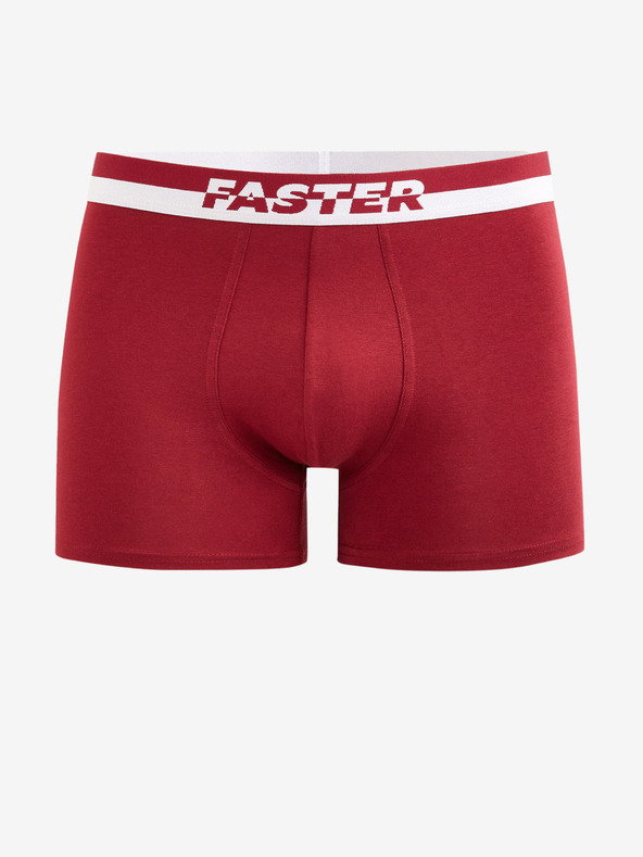 Celio Červené pánske boxerky Celio Gibofaster