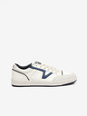 Vans Krémové pánske kožené tenisky VANS Lowland CC