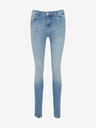 Pieces Svetlomodré skinny fit džínsy Pieces Delly