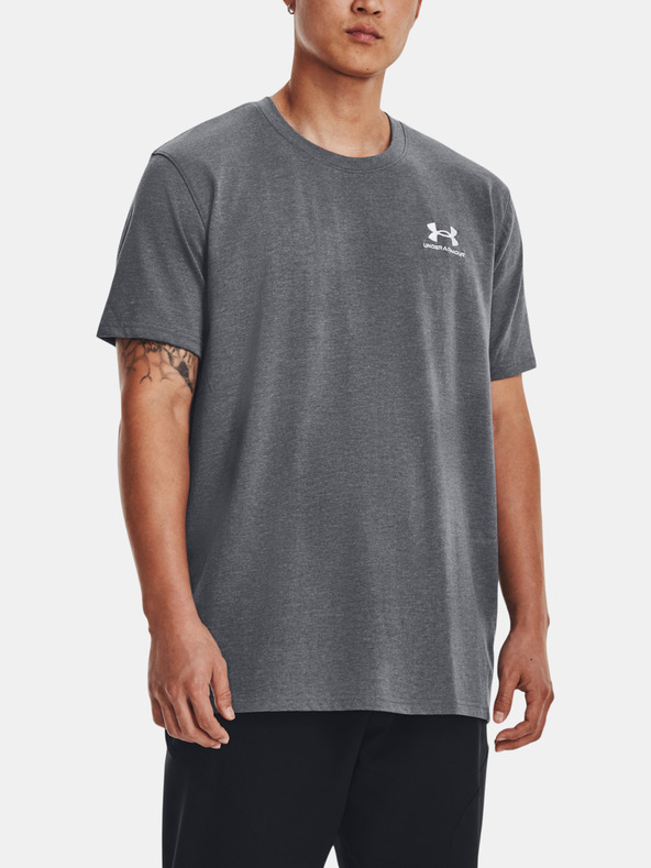 Under Armour UA Logo Emb Heavyweight SS Tričko