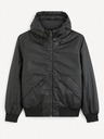Celio Čierne pánske sako Celio Guhoodie