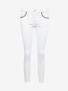 Orsay Biele skrátené skinny fit džínsy ORSAY