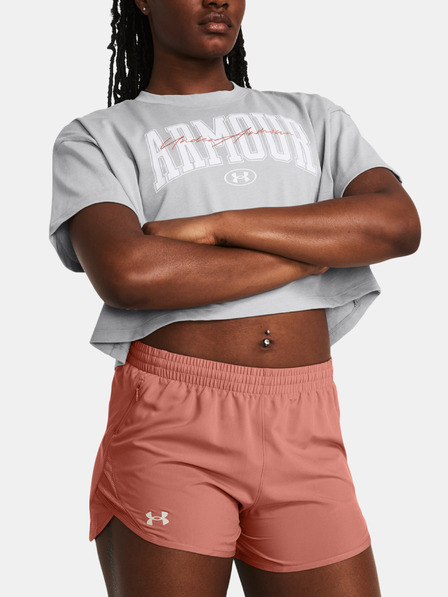Under Armour Dámske tričko Under Armour UA HW SCRIPTED WM CROP SS