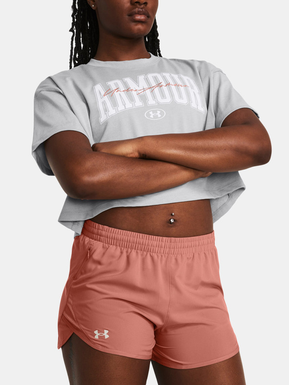 Under Armour Dámske tričko Under Armour UA HW SCRIPTED WM CROP SS