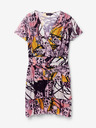 Desigual Ružové dámske vzorované šaty Desigual x M. Christian Lacroix Cadiz