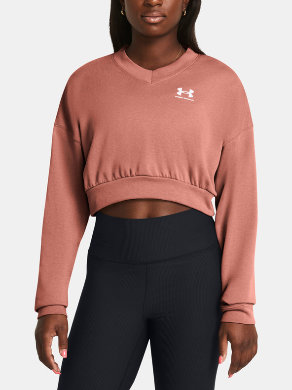 Under Armour Dámska mikina Under Armour UA Rival Terry OS Crop Crw