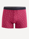 Celio Červené pánske vzorované boxerky Celio Mitch
