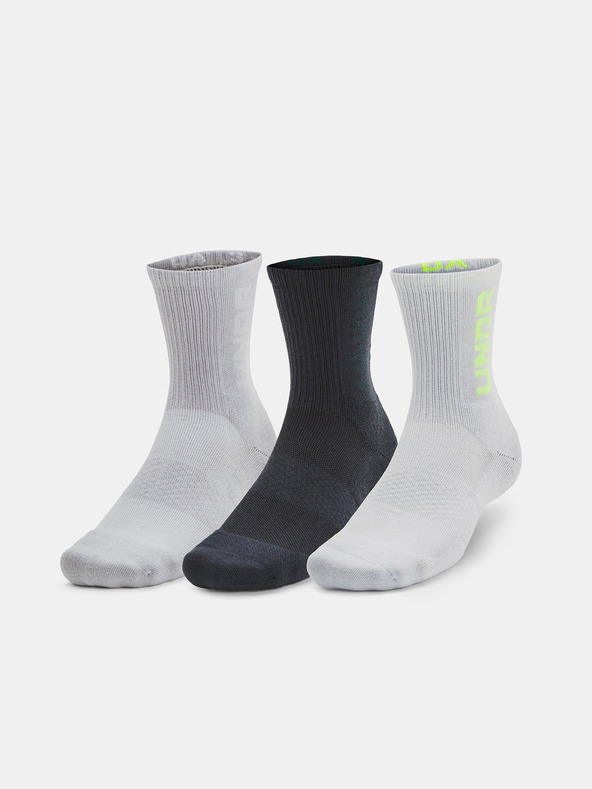 Under Armour Unisex ponožky Under Armour UA 3-Maker 3pk Mid-Crew