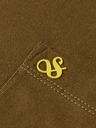 Scotch & Soda Khaki pánske tričko Scotch & Soda