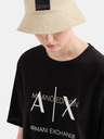 Armani Exchange Čierne dámske šaty Armani Exchange