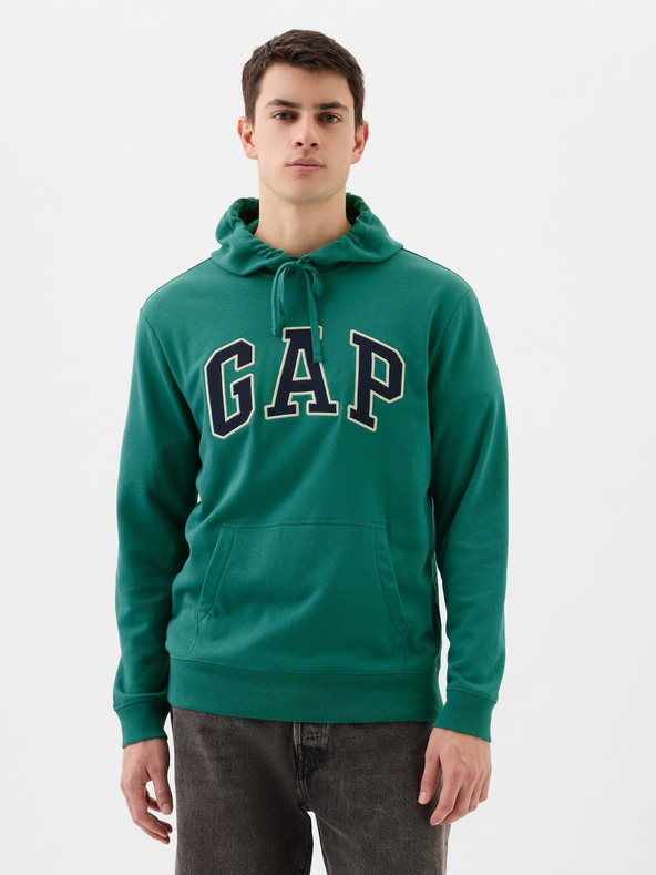 GAP Mikina s logom a kapucňou GAP