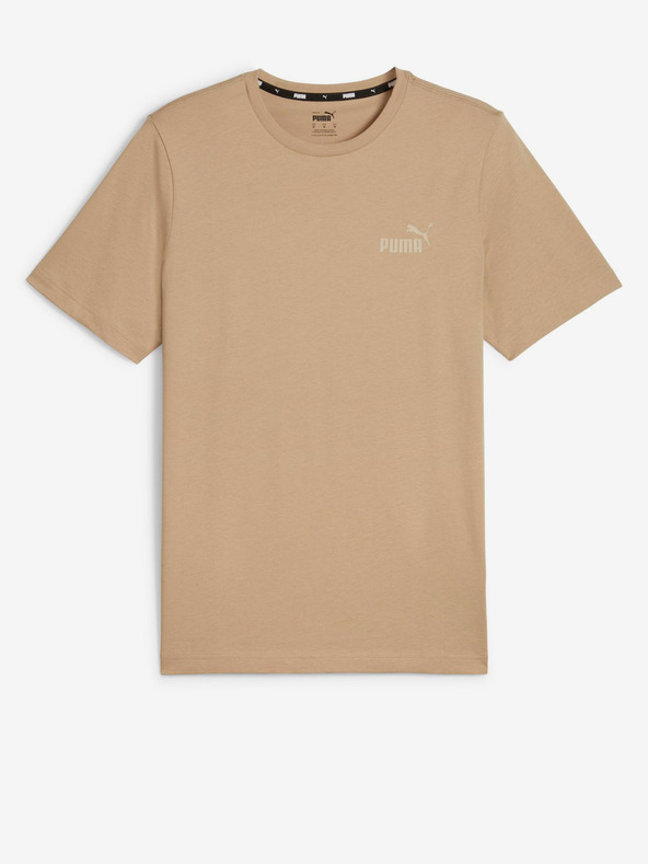 Puma Beige Pánske tričko Puma ESS Small Logo Tee