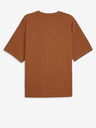 Puma Hnedé unisexové tričko Puma Better Classics Oversized Tee