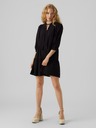 Vero Moda Čierne dámske šaty VERO MODA Pretty