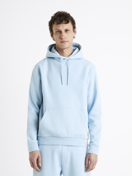 Celio Svetlomodrá pánska mikina Celio Vesix