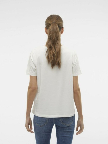 Vero Moda Vero Moda krémová dámska košeľa Facey
