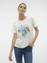 Vero Moda Vero Moda krémová dámska košeľa Facey