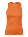 AWARE by VERO MODA Oranžové dámske rebrované základné tielko AWARE by VERO MODA Lavender