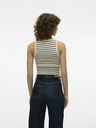 Vero Moda Čierno-krémový dámsky top Vero Moda Ginny