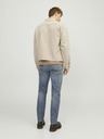 Jack & Jones Modré pánske džínsy zúženého strihu Jack & Jones Mike