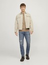 Jack & Jones Modré pánske džínsy zúženého strihu Jack & Jones Mike