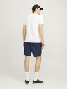 Jack & Jones Tmavomodré pánske chino šortky s plátnom Jack & Jones Ace