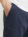 Jack & Jones Tmavomodré pánske chino šortky s plátnom Jack & Jones Ace