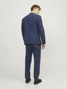 Jack & Jones Tmavomodré pánske plátené šortky Jack & Jones Riviera
