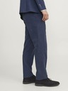 Jack & Jones Tmavomodré pánske plátené šortky Jack & Jones Riviera