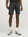 Jack & Jones Čierne pánske džínsové šortky Jack & Jones Rick