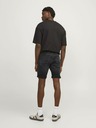 Jack & Jones Čierne pánske džínsové šortky Jack & Jones Rick