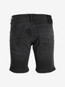 Jack & Jones Čierne pánske džínsové šortky Jack & Jones Rick