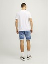 Jack & Jones Modré pánske džínsové šortky Jack & Jones Rick