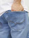 Jack & Jones Modré pánske džínsové šortky Jack & Jones Rick