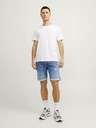 Jack & Jones Modré pánske džínsové šortky Jack & Jones Rick