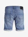 Jack & Jones Modré pánske džínsové šortky Jack & Jones Rick