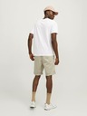 Jack & Jones Béžové pánske chino šortky Jack & Jones Bowie