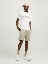 Jack & Jones Béžové pánske chino šortky Jack & Jones Bowie