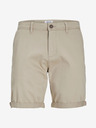 Jack & Jones Béžové pánske chino šortky Jack & Jones Bowie
