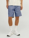 Jack & Jones Svetlomodré pánske chino šortky s plátnom Jack & Jones Ace
