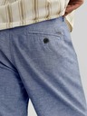 Jack & Jones Svetlomodré pánske chino šortky s plátnom Jack & Jones Ace
