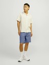 Jack & Jones Svetlomodré pánske chino šortky s plátnom Jack & Jones Ace