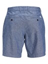 Jack & Jones Svetlomodré pánske chino šortky s plátnom Jack & Jones Ace