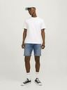 Jack & Jones Modré pánske džínsové šortky Jack & Jones Rick