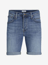 Jack & Jones Modré pánske džínsové šortky Jack & Jones Rick