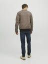 Jack & Jones Tmavomodré pánske džínsy rovného strihu Jack & Jones Mike